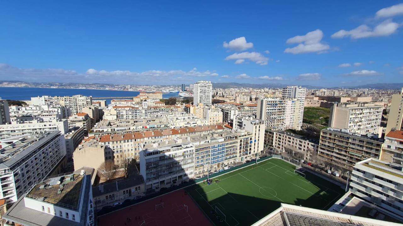 Studio Vue Imprenable Sur Marseille Exteriör bild