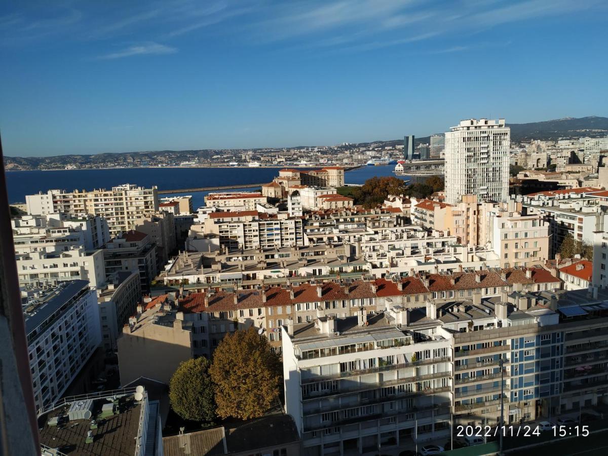Studio Vue Imprenable Sur Marseille Exteriör bild