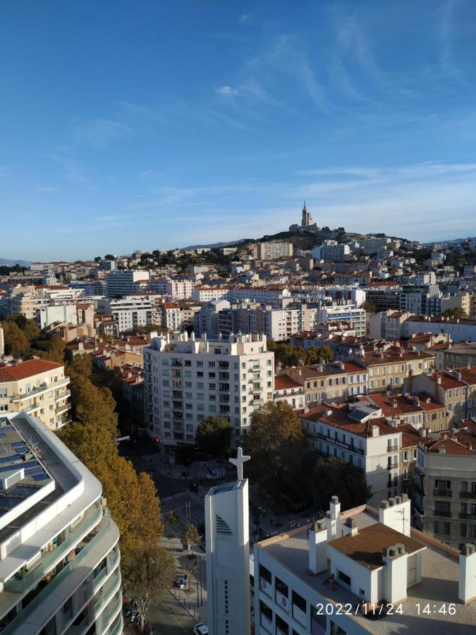 Studio Vue Imprenable Sur Marseille Exteriör bild
